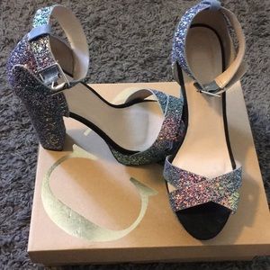 Glitter heels